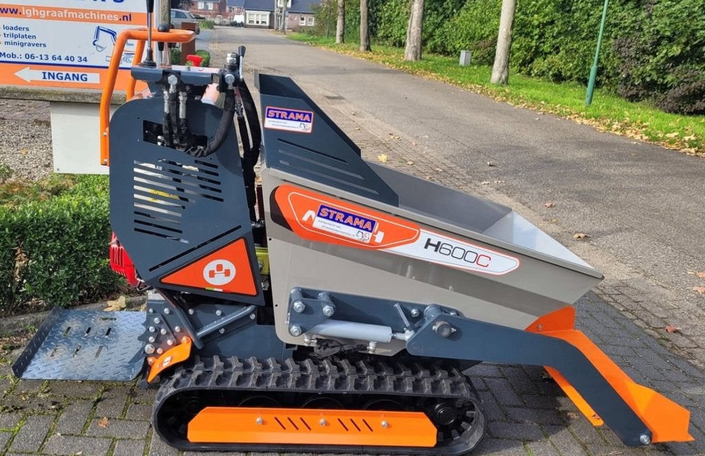 STRAMA H600C demo rupsdumper met laadschep - pallet 59, Ophalen, Zo goed als nieuw, Overige soorten