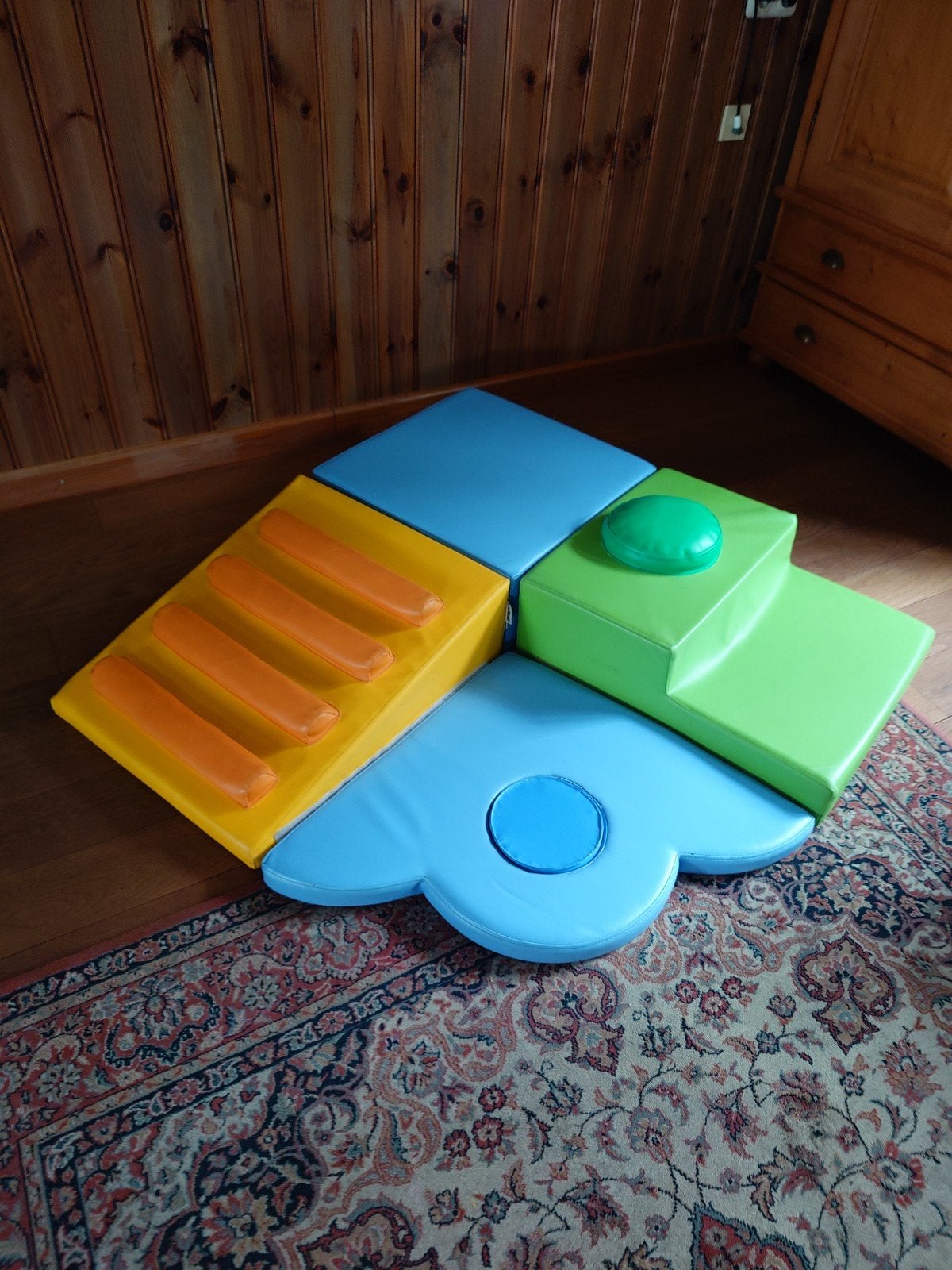 Speel blokken foam Bambino, Kinderen en Baby's, Ophalen, Zo goed als nieuw, Kunststof