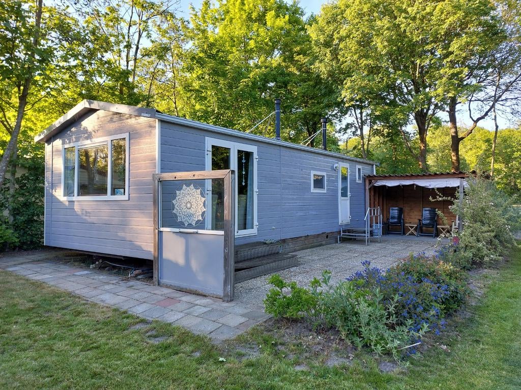 Chalet te koop met 3 slaapkamers op camping Rijsterbos, 40 m², Chalet, Friesland, 3 slaapkamers