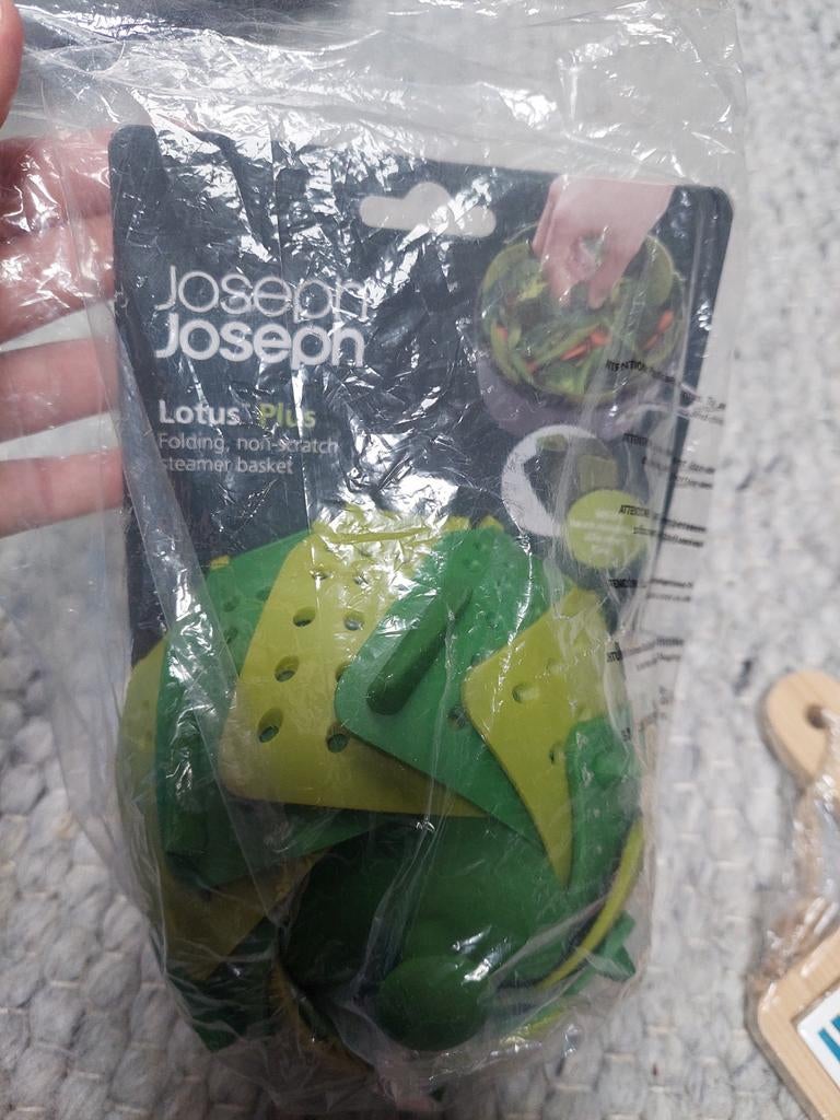 Joseph Joseph Lotus Plus Opvouwbare Stoommand, Huis en Inrichting, Keuken | Keukenbenodigdheden, Kunststof, Nieuw, Ophalen of Verzenden