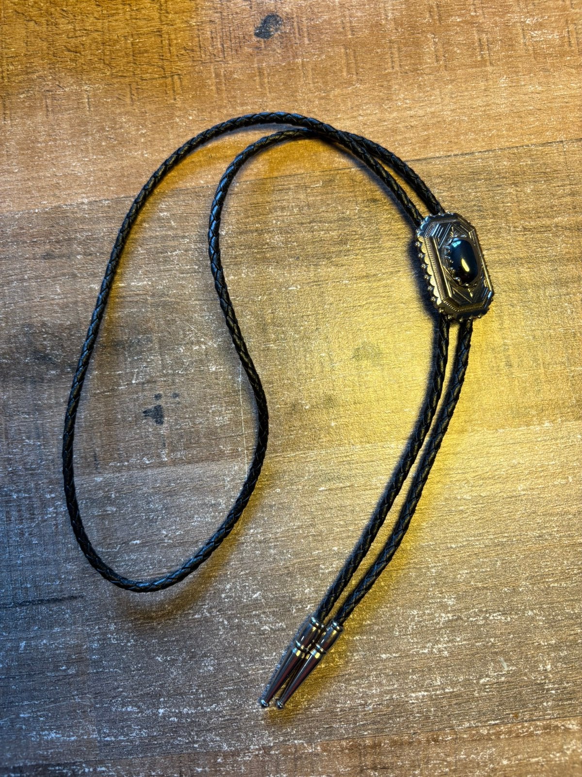 Bolo Tie country en western incl verzenden, Overige materialen, ., Ophalen of Verzenden, Zo goed als nieuw