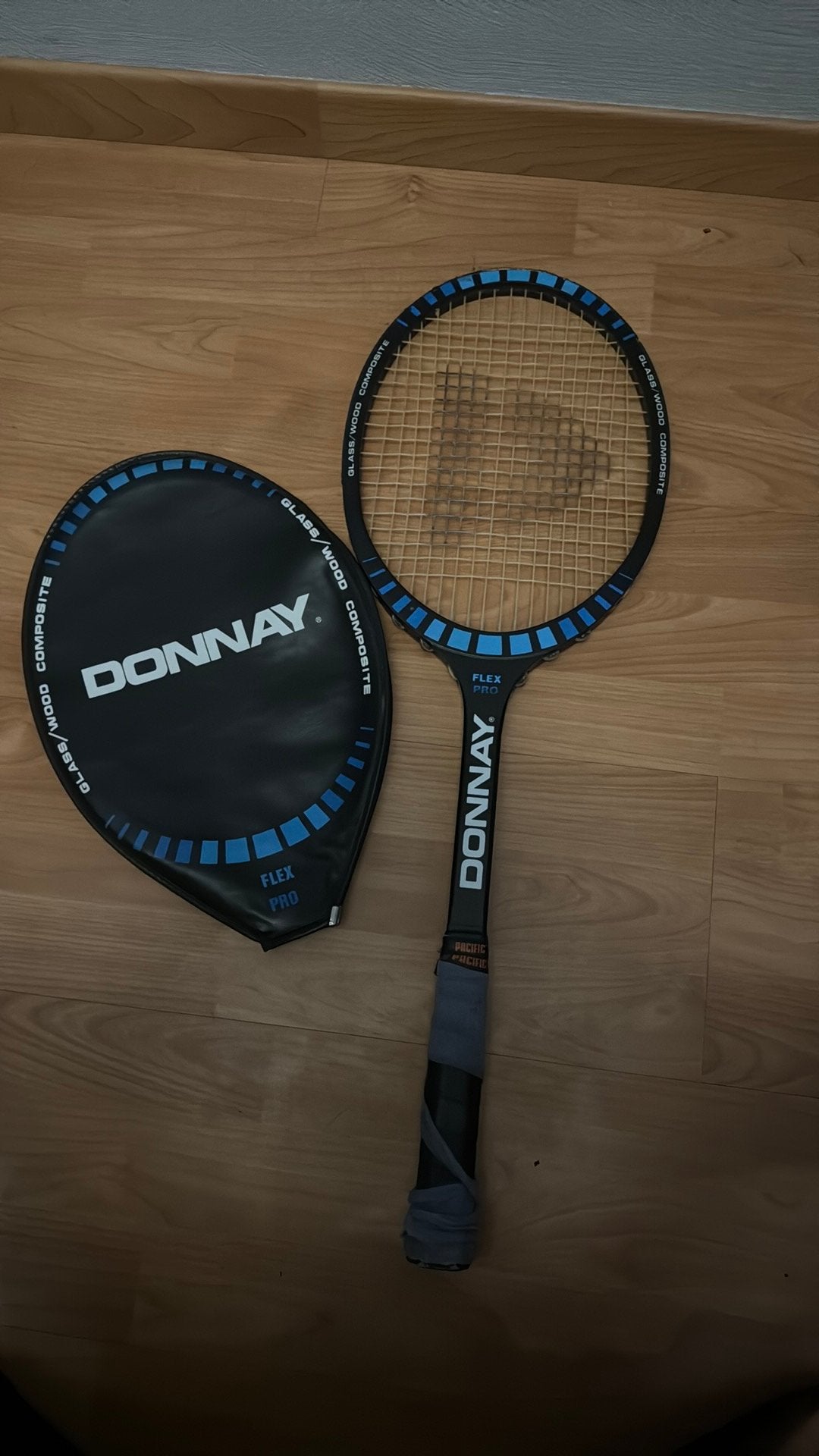 Vintage Tennis racket donnay flex pro, Sport en Fitness, Overige merken, Ophalen of Verzenden, Zo goed als nieuw, Racket