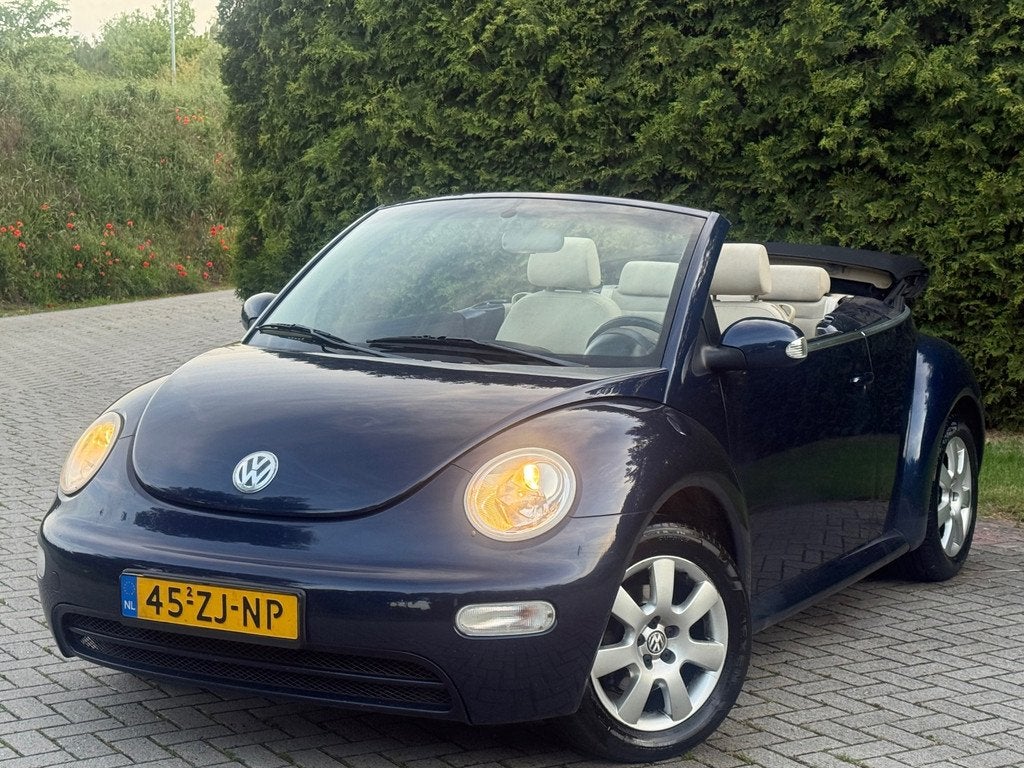 Volkswagen New Beetle Cabriolet 2.0, Voorwielaandrijving, Stof, Gebruikt, Beetle (Kever)
