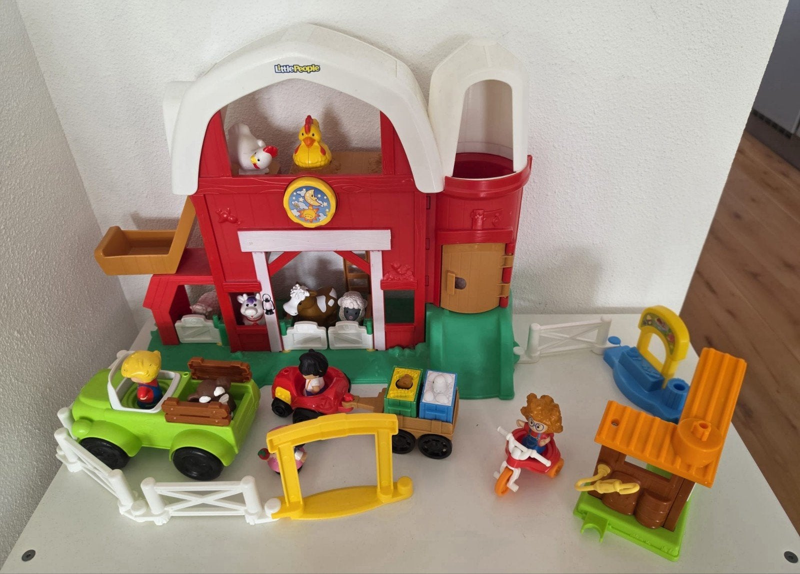 Fisher-Price Little People Boerderij Speelset met Figuren, Ophalen, Gebruikt, Jongen of Meisje