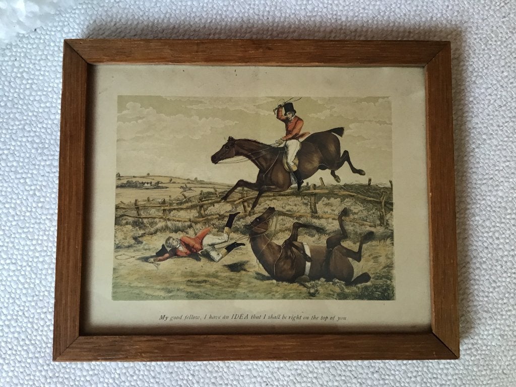 Gravure Henry Thomas Alken uit 1830, Antiek en Kunst, Ingelijst, 1800 - 1899, 19 cm, Ophalen of Verzenden