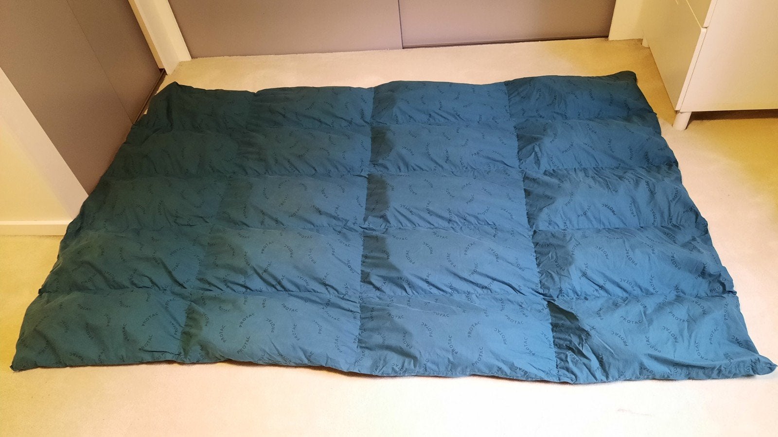 Protac Ballendeken - verzwaringsdeken 140x200 cm – 7 kg, Ophalen, Gebruikt