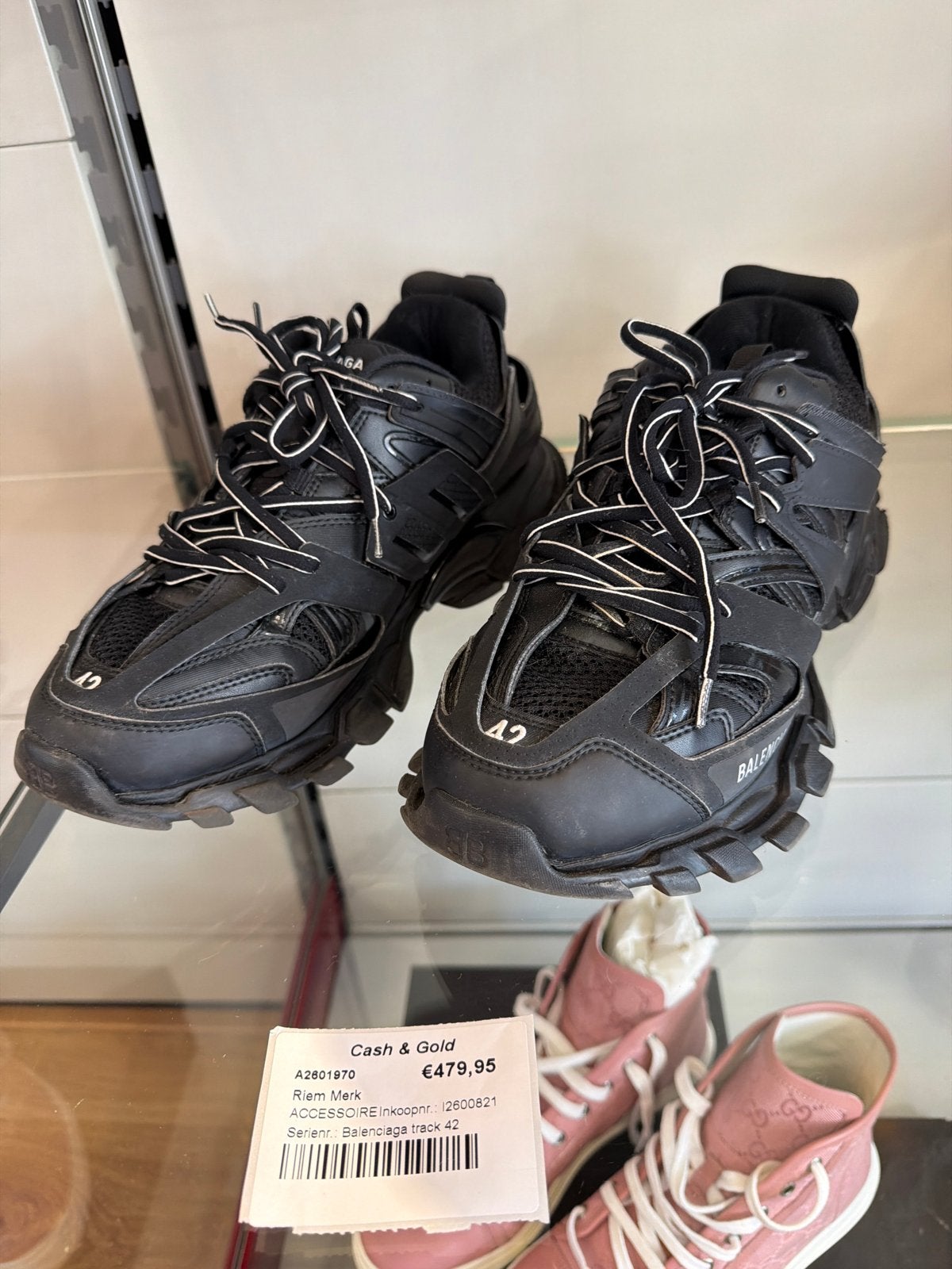 Balenciaga Track Sneakers Zwart Maat 42, Bg, Bg, Zwart, Ophalen of Verzenden