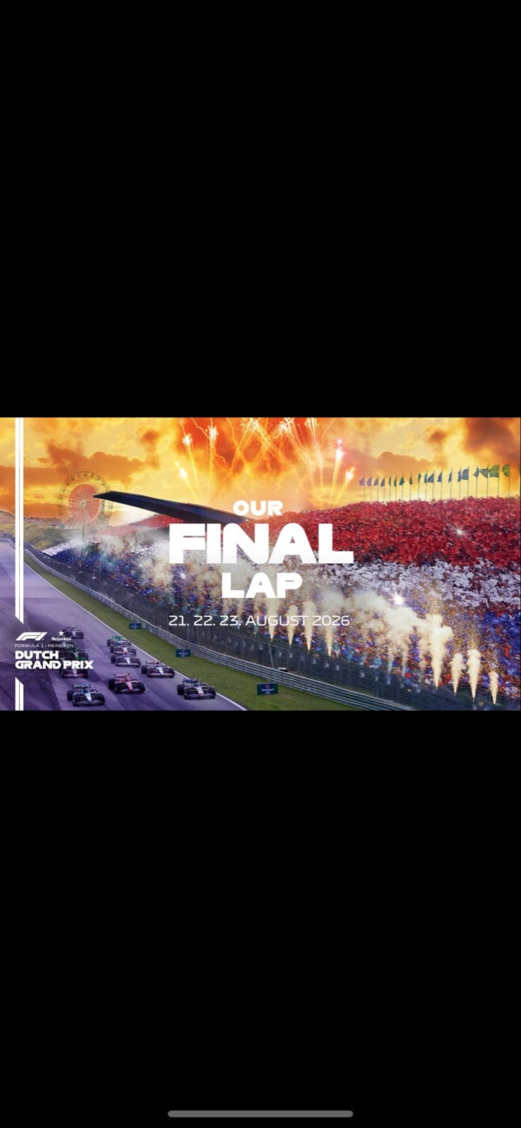 F1 dutch gp Zandvoort arena grandstand 1 3 dagen, Tickets en Kaartjes, Eén persoon