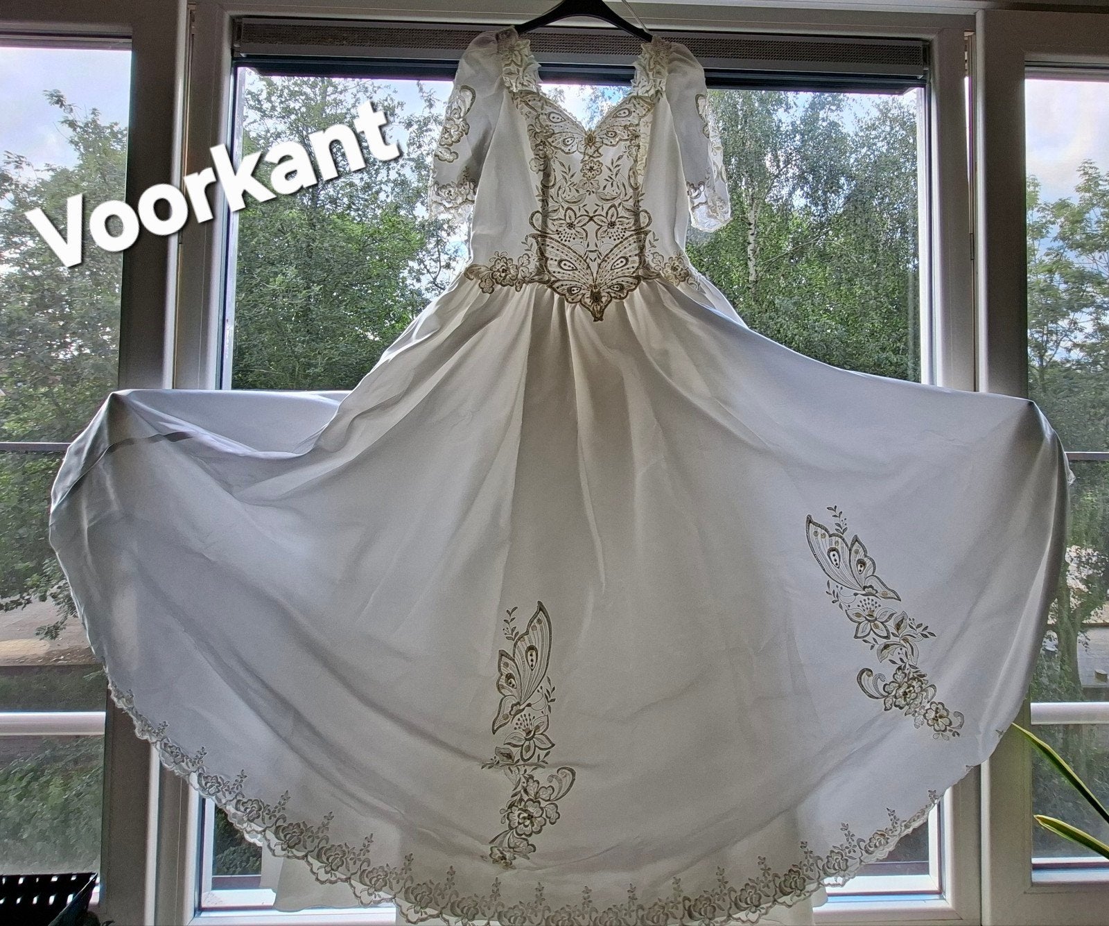 Te Koop Trouwjurk, Kleding | Dames, Trouwkleding en Trouwaccessoires, Ophalen, Trouwjurk, Wit, Gedragen