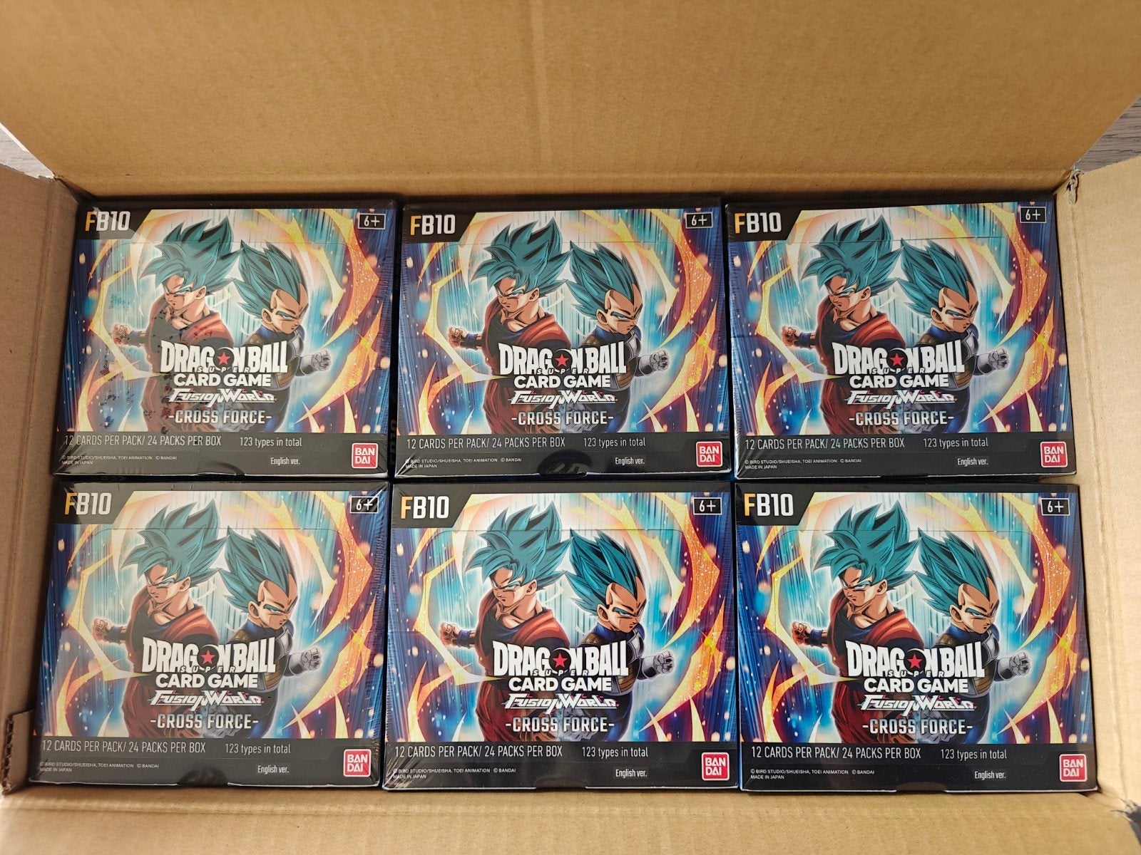 Dragonball Super Cross Force FB10 Booster Box Sealed !, Ophalen of Verzenden, Nieuw, Boosterbox, Foil