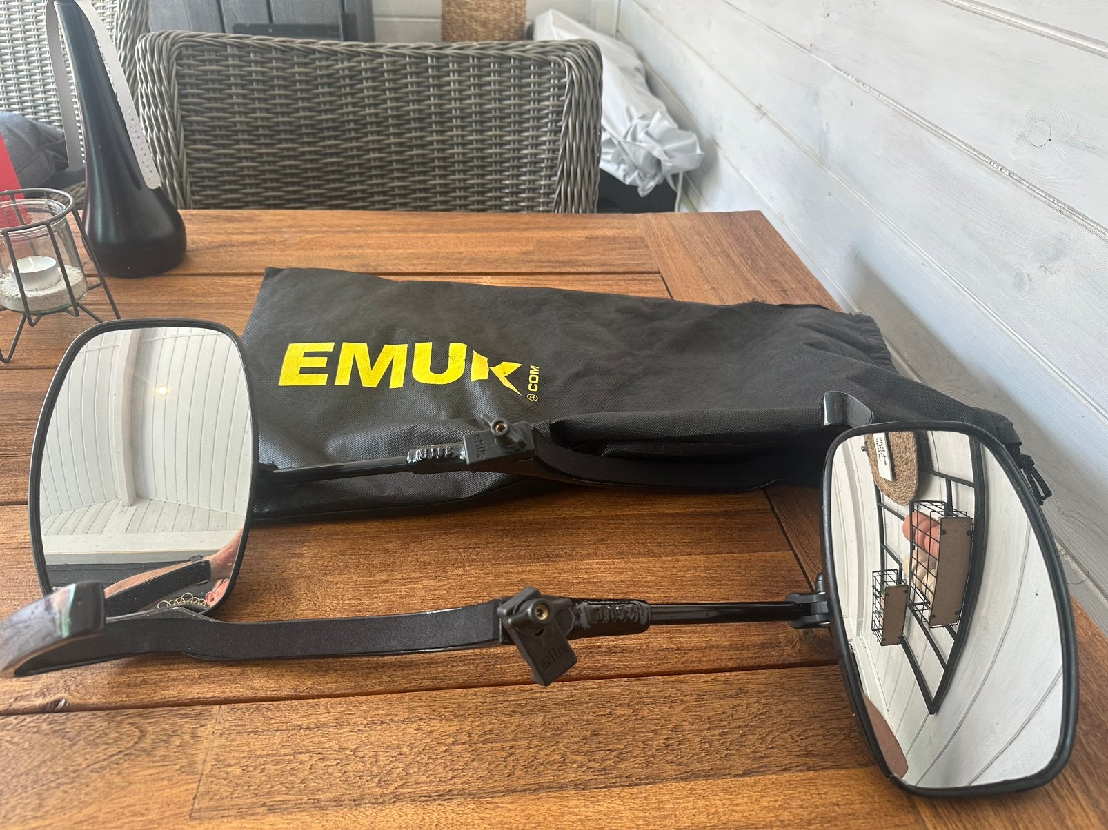 Emuk Caravanspiegels Renault Scenic 3, Ophalen of Verzenden, Zo goed als nieuw