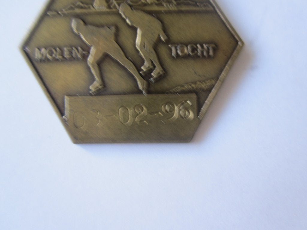 medaille schaatsen Z.H., Ophalen of Verzenden, Overige materialen, Nederland