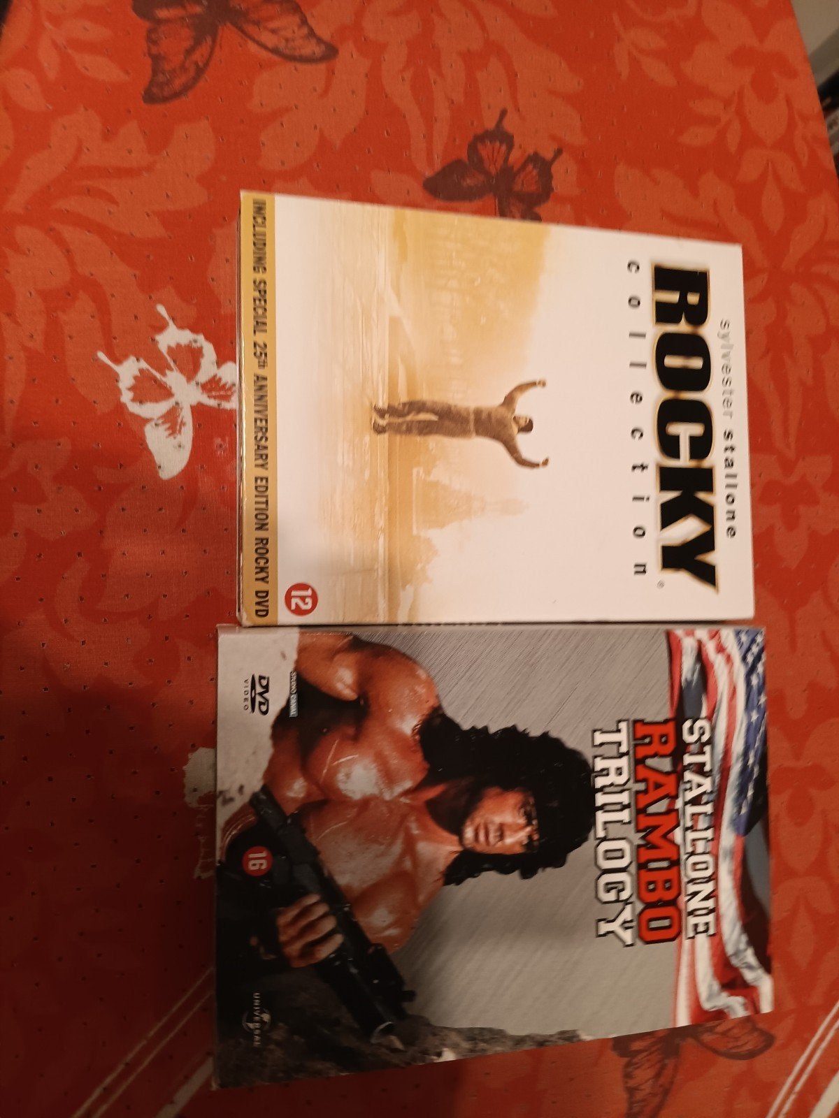 Rocky Collection & Rambo Trilogy DVD Boxsets, Vanaf 16 jaar, Nederlands, Ophalen of Verzenden, Inclusief doosje