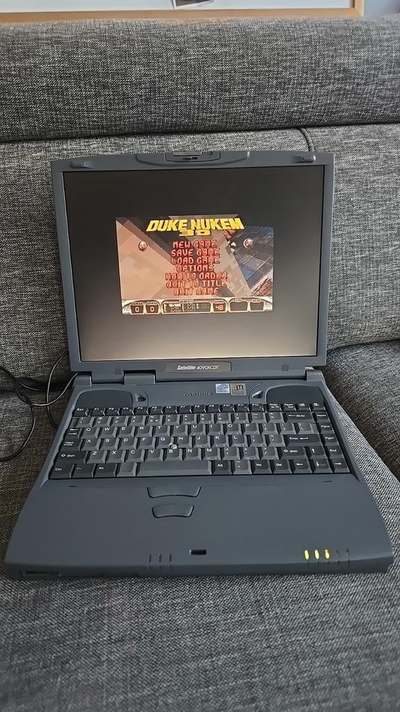 Toshiba Satellite 4090XCDT Retro Gaming Laptop, Ophalen of Verzenden, Toshiba