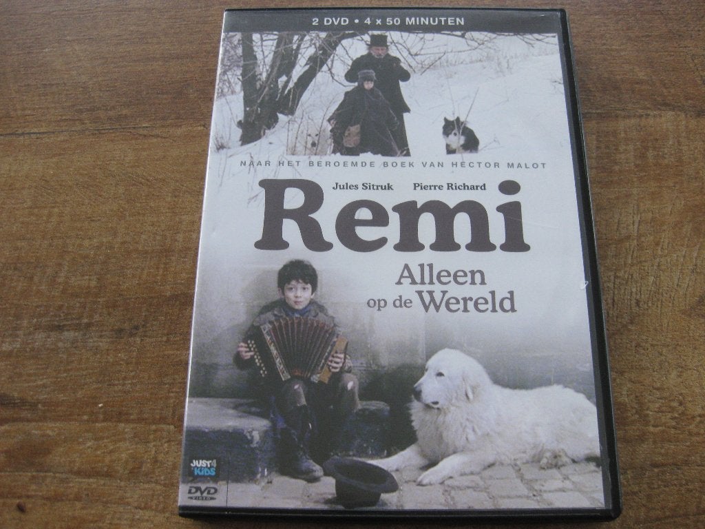 REMI Alleen op de Wereld naar het boek van Hector Malot2dvd, Alle leeftijden, Ophalen of Verzenden, Zo goed als nieuw, Overige genres