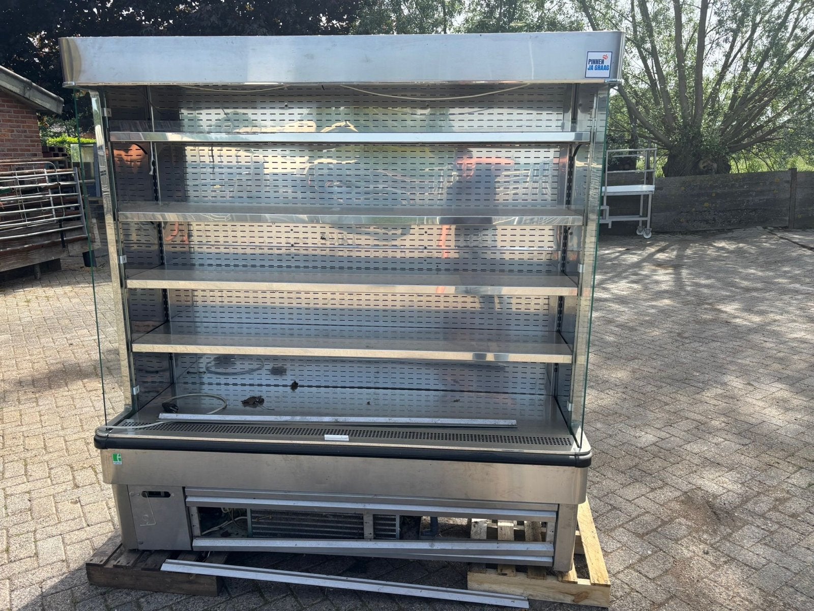 Koelvitrine - Power by Arneg - RVS, Ophalen