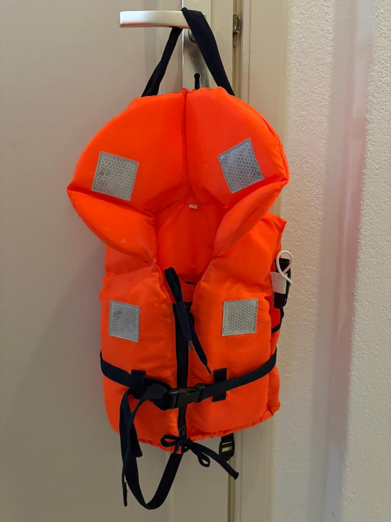 Reddingsvest n100  (5-15 kg), Ophalen of Verzenden, Zo goed als nieuw, Kind, Reddingsvest of Zwemvest