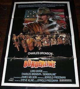 Actie film dvd Borderline met Charles Bronson en Ed Harris, Engels, Nederlands, Actiethriller, Ophalen of Verzenden