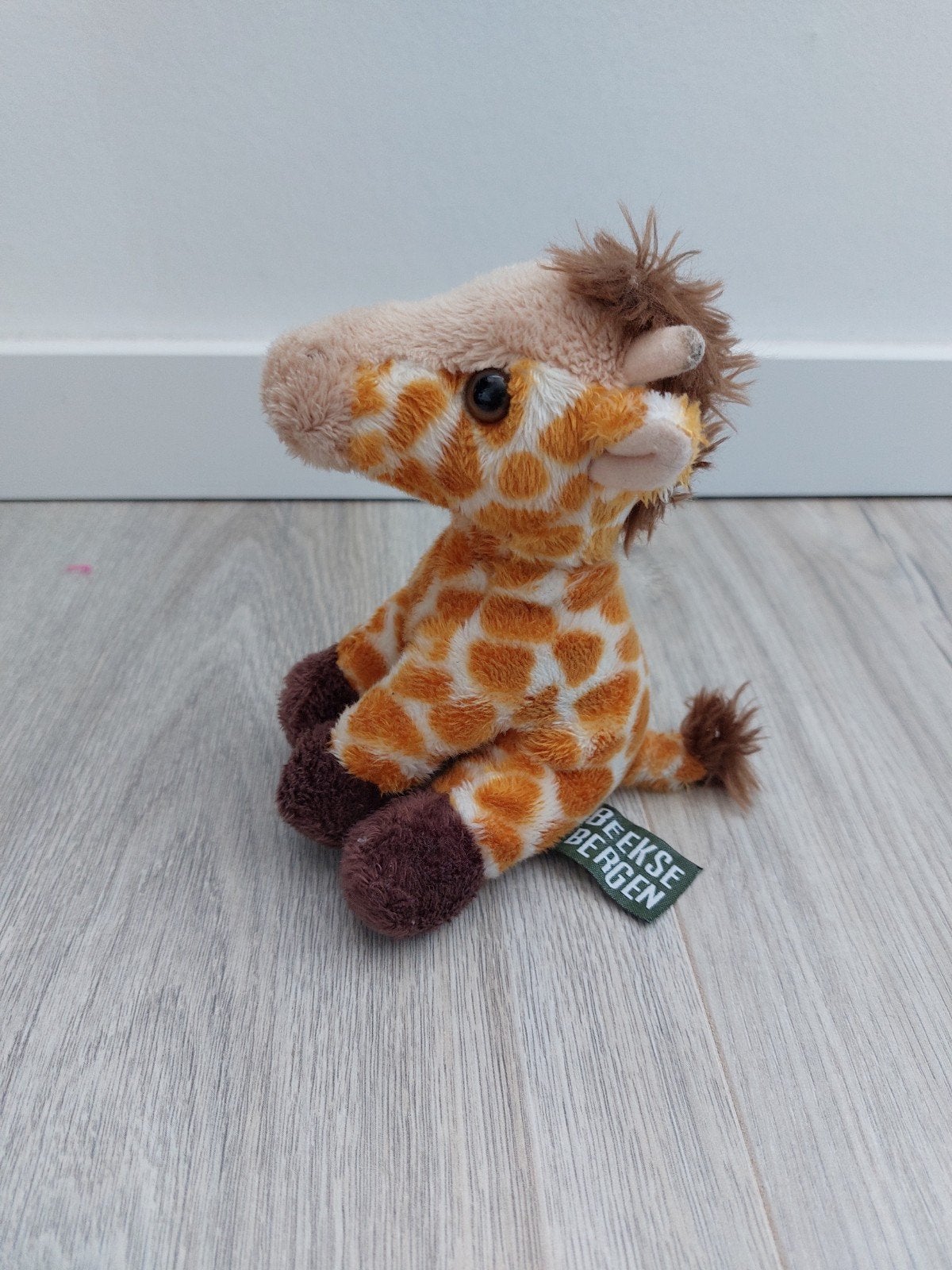 Knuffel Beekse Bergen dierentuin giraf giraffe L2095, Ophalen of Verzenden, Zo goed als nieuw
