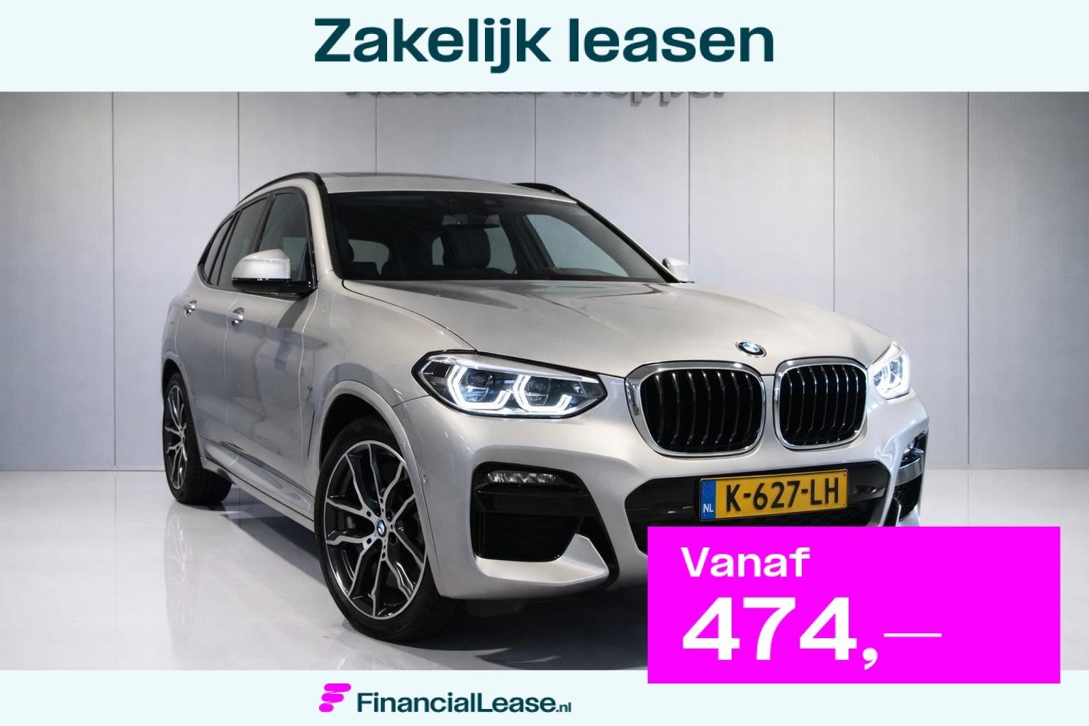 BMW X3 xDrive20i M-Sport*Trekhaak*Panoramadak*LED*HiFi*Shado, Automaat, 1998 cc, 15 km/l, Gebruikt