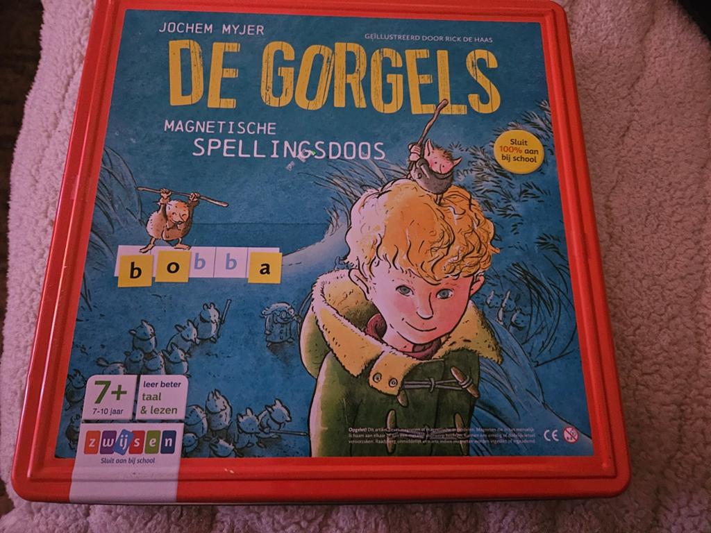 De Gorgels Magnetische Spellingsdoos - Taal & Lezen, Kinderen en Baby's, Speelgoed | Educatief en Creatief, Ophalen of Verzenden