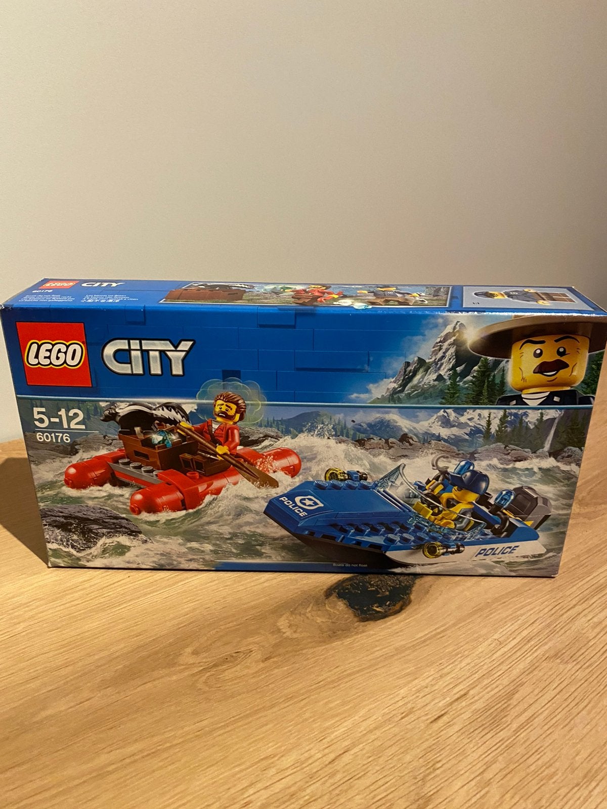 Lego City 60176 rivierontsnapping inclusief doos, City, Lego, Ophalen of Verzenden, Zo goed als nieuw