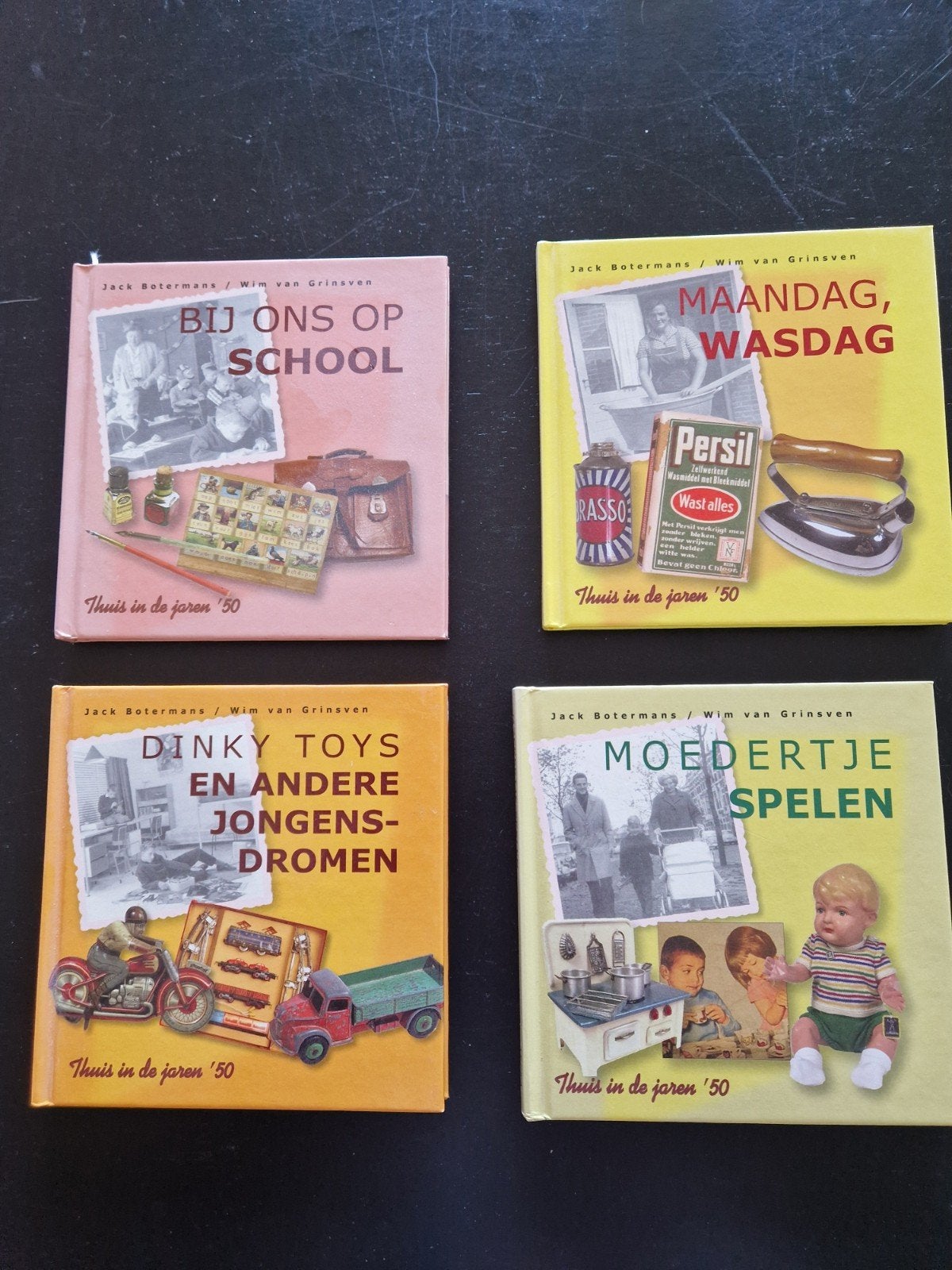 jack Botermans Wim van Grinsven 4 boeken in nieuw staat, Boeken, Ophalen, Zo goed als nieuw