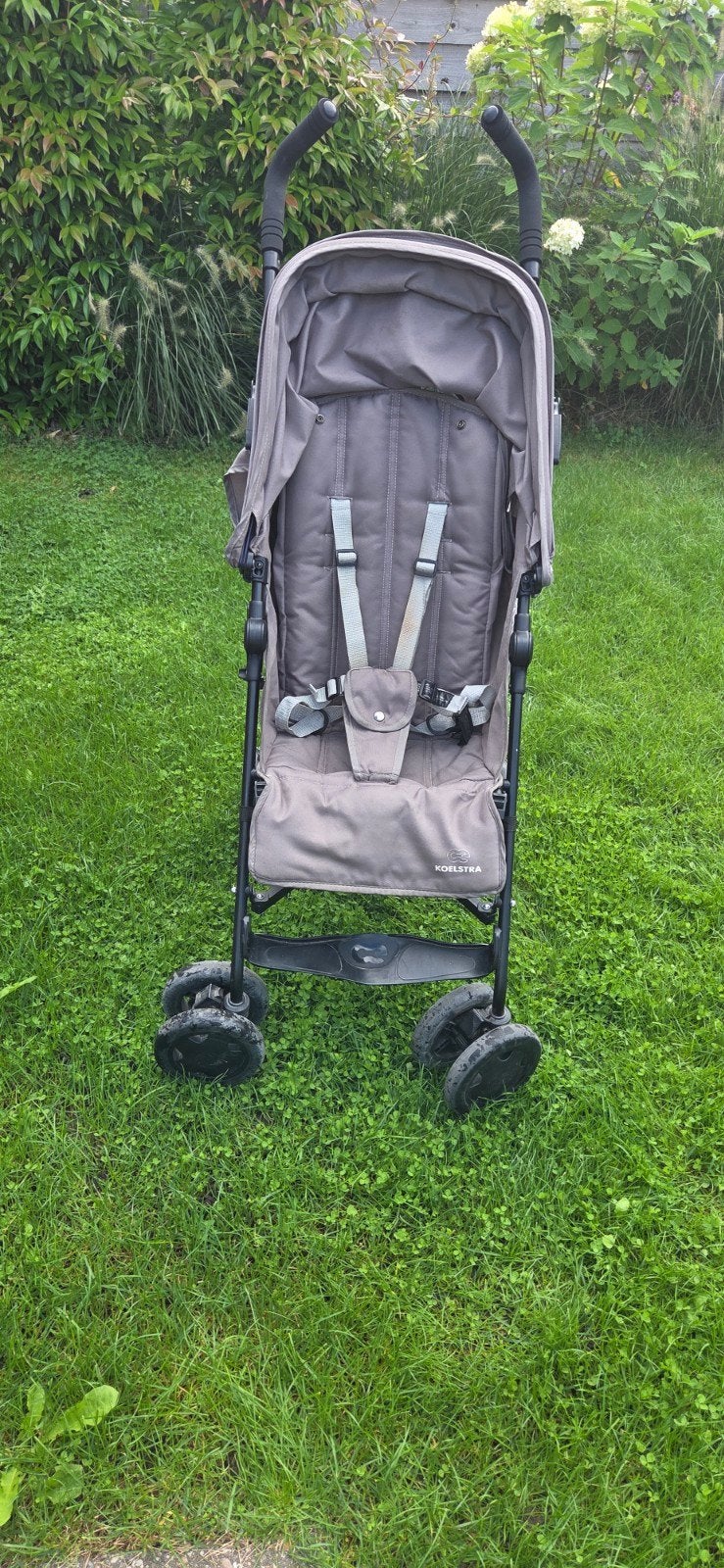 Koelstra Buggy - Grijs - Gebruikt, Ophalen, Zo goed als nieuw, Koelstra, Verstelbare rugleuning