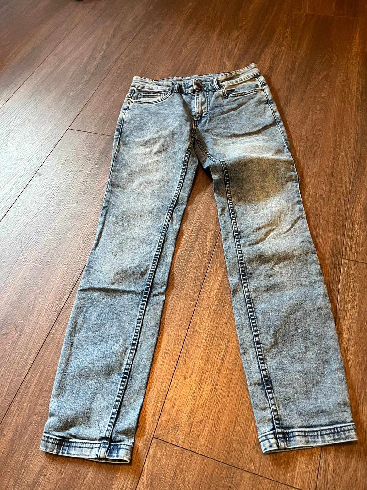 SikSilk blauwe slim fit jeans, maat 28, Ophalen of Verzenden, Zo goed als nieuw, Blauw, W28 - W29 (confectie 36)