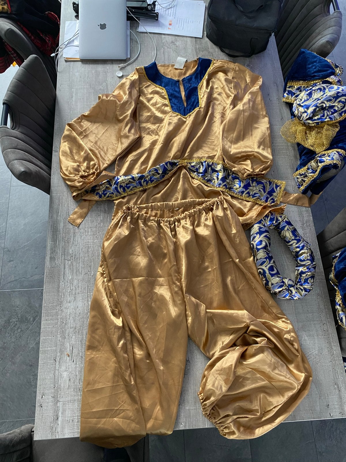 Aladdin Kostuum - Prins of Sultan Verkleedkleding, Ophalen of Verzenden, Gedragen, Maat 56/58 (XL)