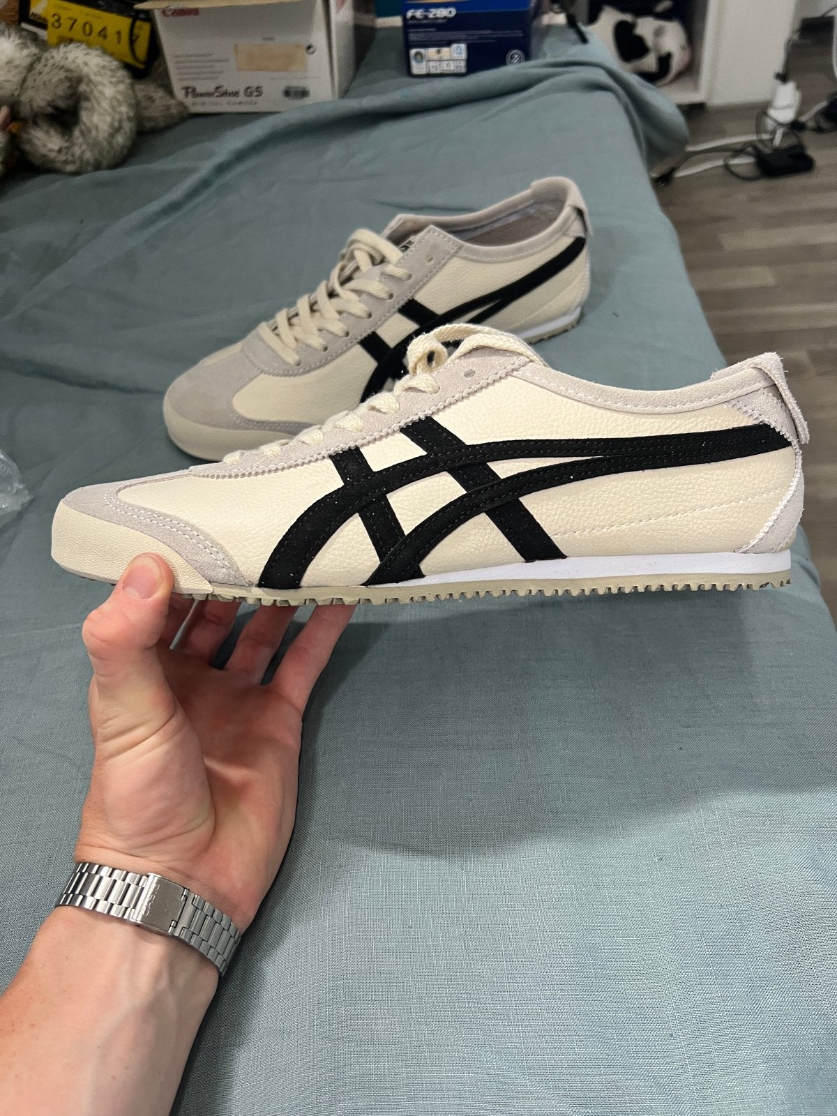 Asics Onitsuka Tiger Sneakers Maat 44 - Nieuw, Kleding | Heren, Schoenen, Ophalen of Verzenden, Nieuw, Wit, Sneakers of Gympen