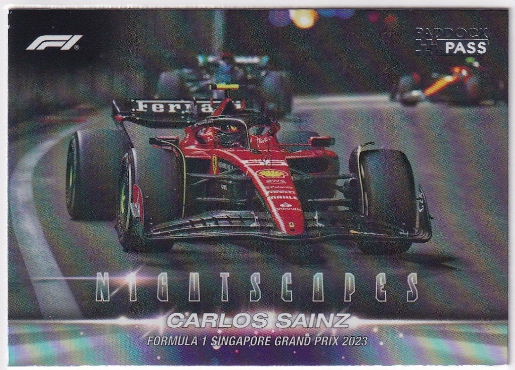 Carlos Sainz Nightscapes Refractor #NS-4, Verzenden, Nieuw, Formule 1