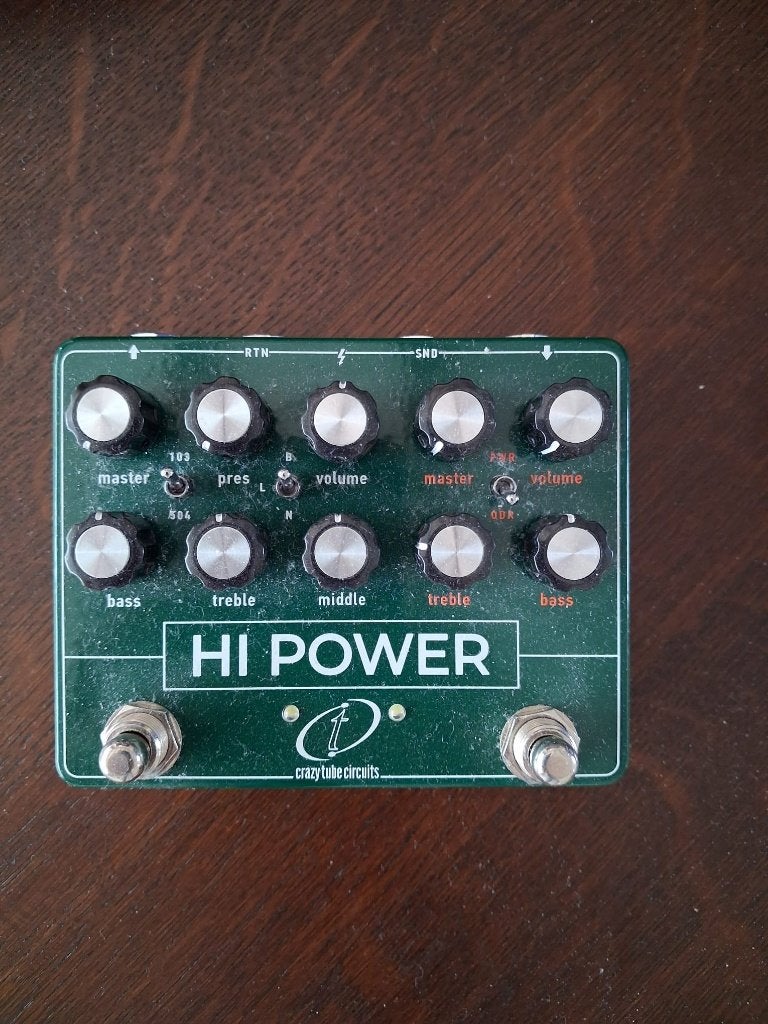 Crazy Tube Circuits Hi Power, Muziek en Instrumenten, Effecten, Ophalen of Verzenden, Nieuw, Overige typen