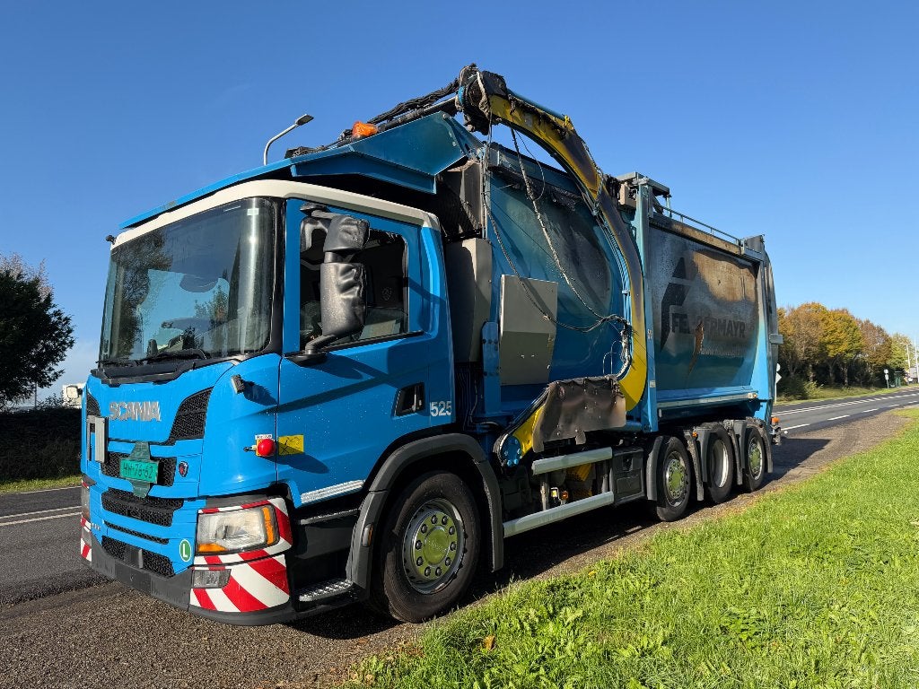 SCANIA  P 410 8X2 *4/6  BJ 2021- 190. DKM !!!, Auto's, Automaat, Euro 6, Scania, Blauw