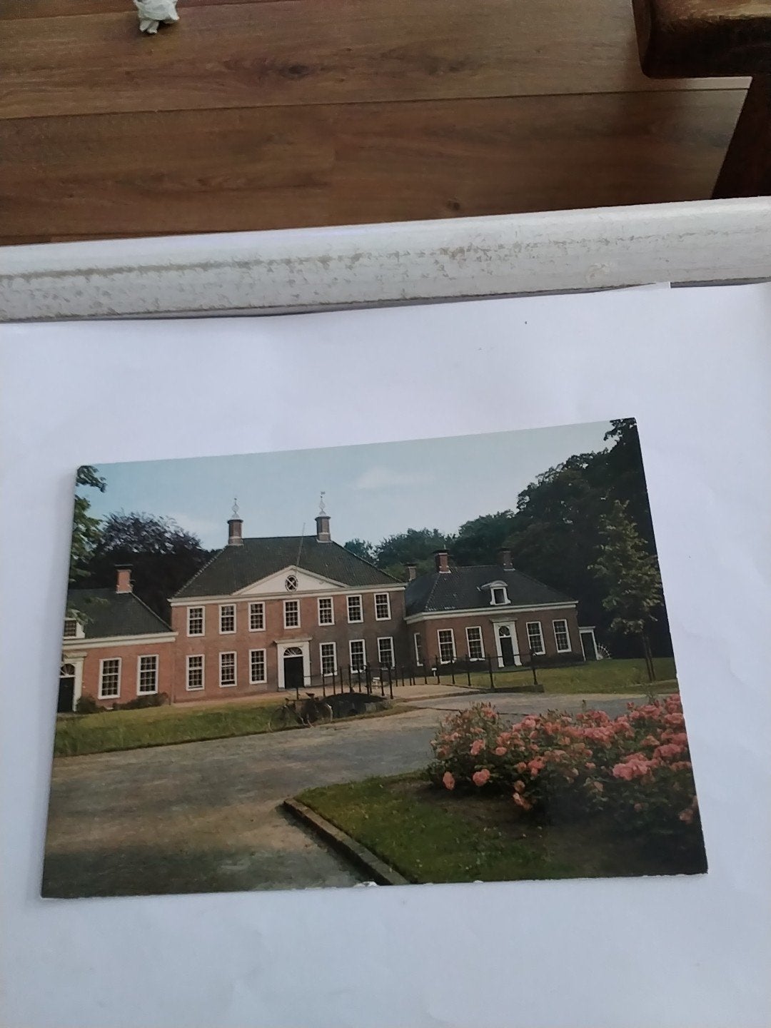 Oude ansichtkaart Gemeentehuis Zuidlaren, Ophalen of Verzenden