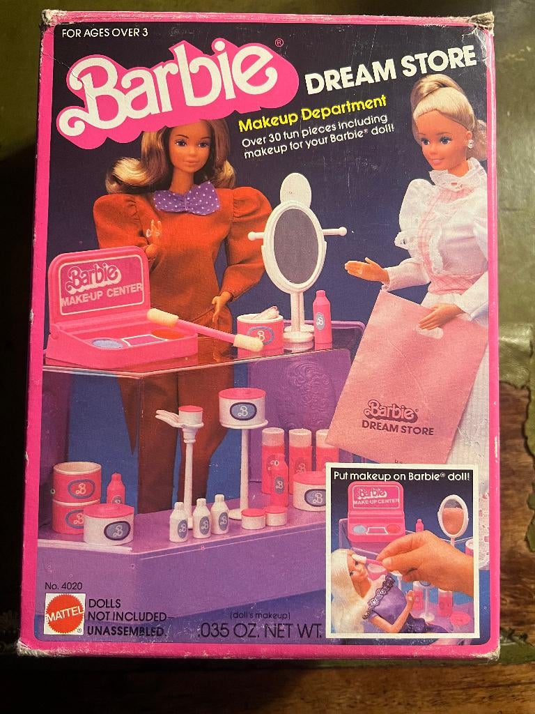 Te Koop: Vintage Barbie Dream Store Make Up Department, Verzamelen, Ophalen of Verzenden, Gebruikt, Accessoires