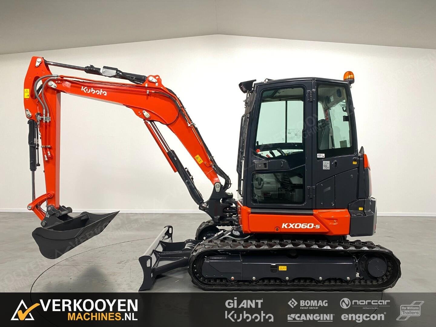 2026 Kubota KX060-5 VK10759 Minigraver, Graafmachine