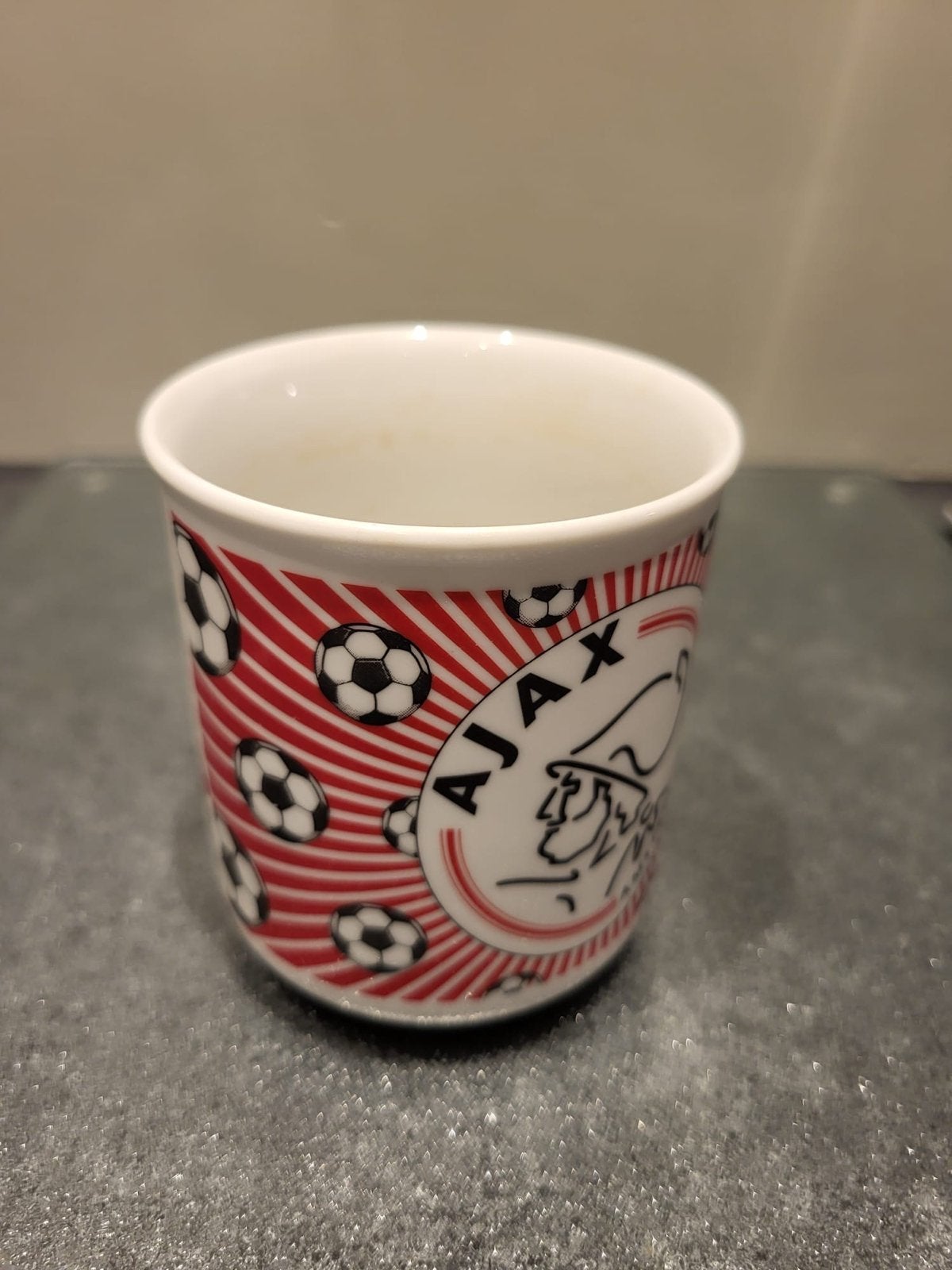 Ajax mok - Voetbal mok - Fanartikel, Gebruikt, Overige merken, Keramiek, Overige stijlen