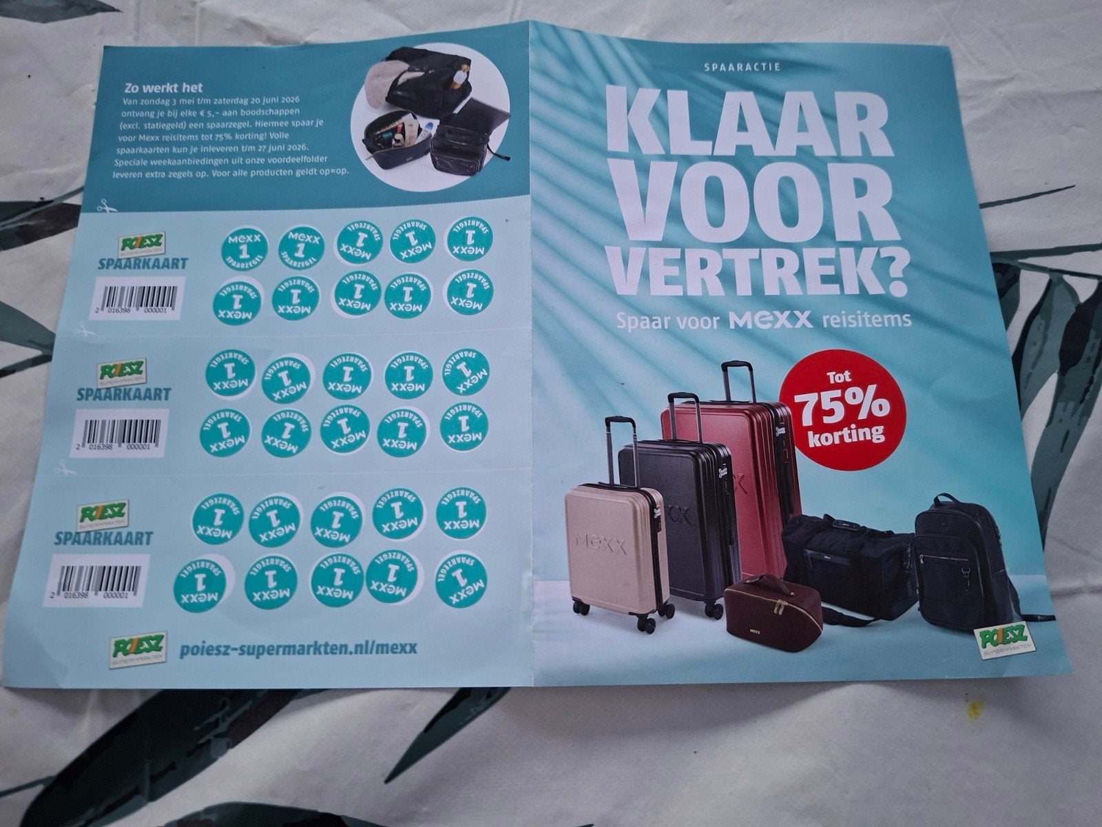 Spaarkaart 3x, Ophalen of Verzenden, Winkel, Super of Benzinepomp, Zegels, Bonnen of Punten