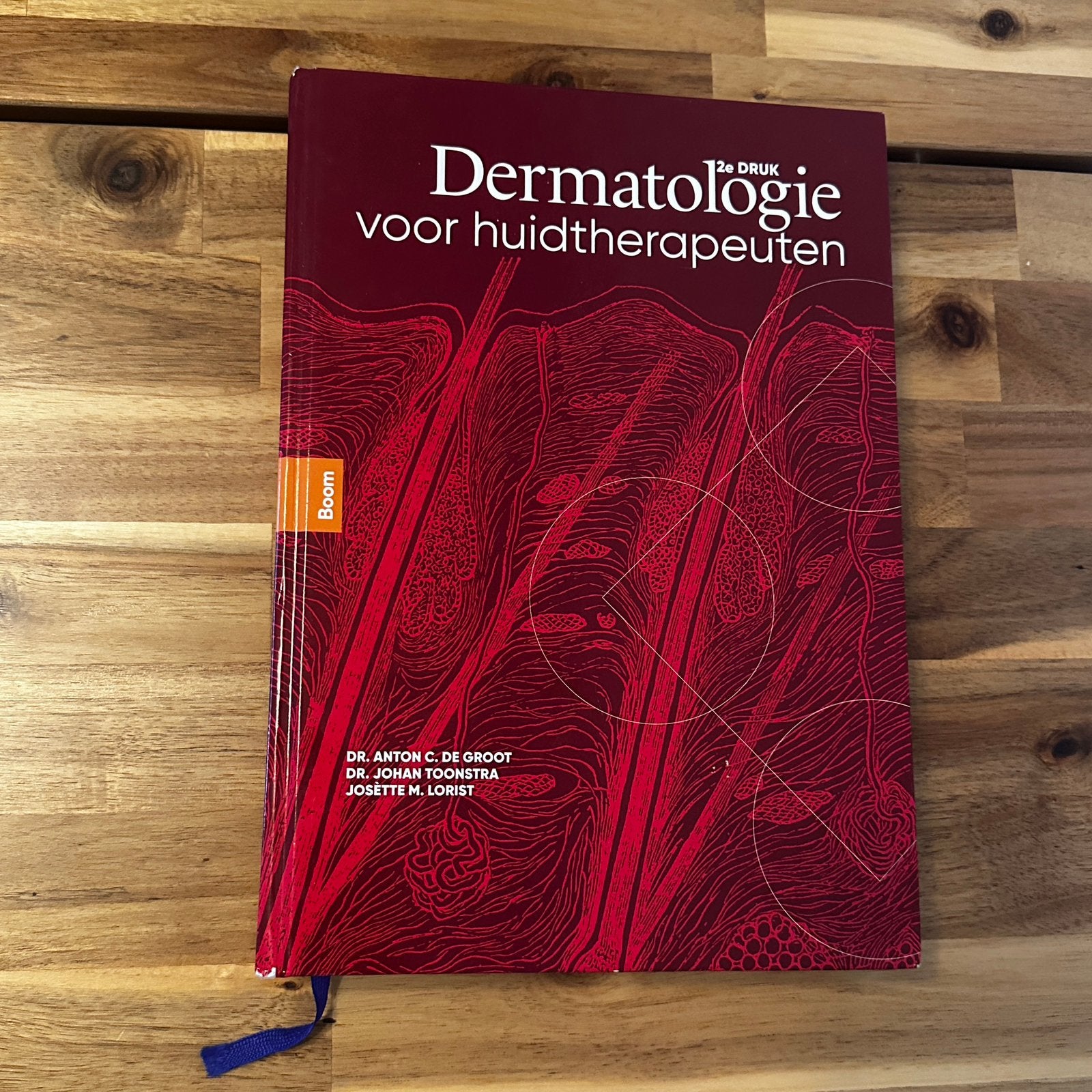 Anton de Groot - Dermatologie voor huidtherapeuten, Ophalen, Anton de Groot; Johan Toonstra; Josètte Lorist, Zo goed als nieuw