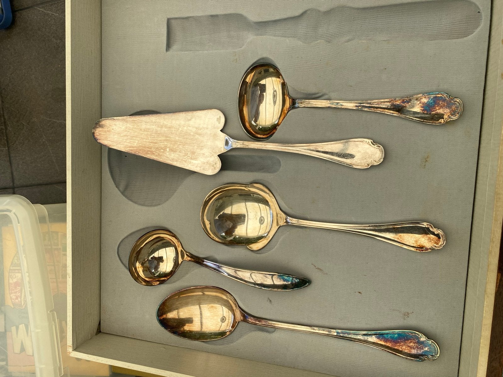 Vintage verzilverd bestekset - 48 stuks, Ophalen