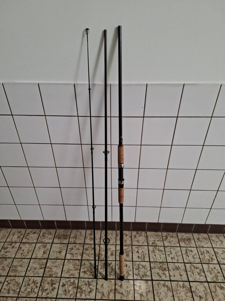 Karper hengel carp casting carbon, Ophalen, Werphengel