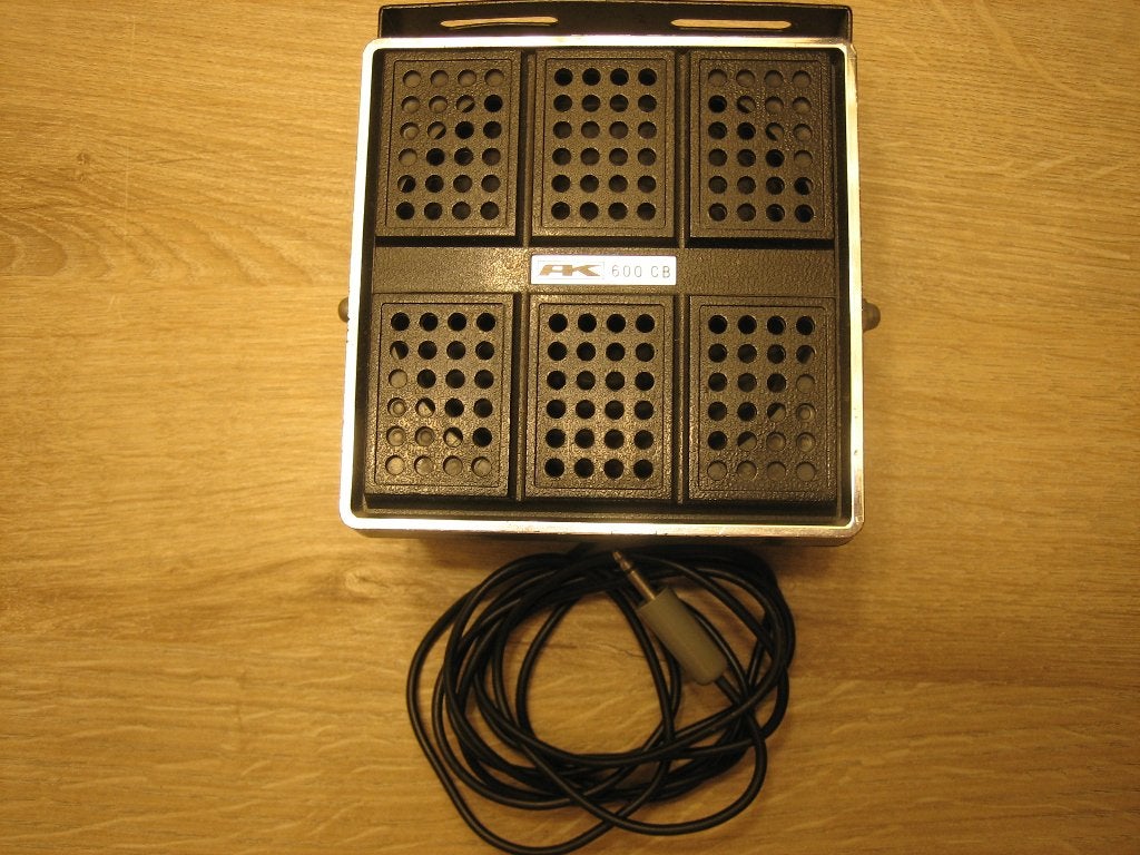 AK 600 CB externe speaker, Ophalen of Verzenden, Gebruikt, Ontvanger