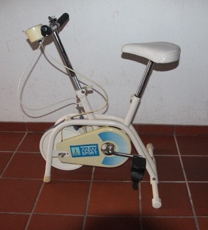 Hometrainer, Ophalen, Zo goed als nieuw, Metaal, Benen