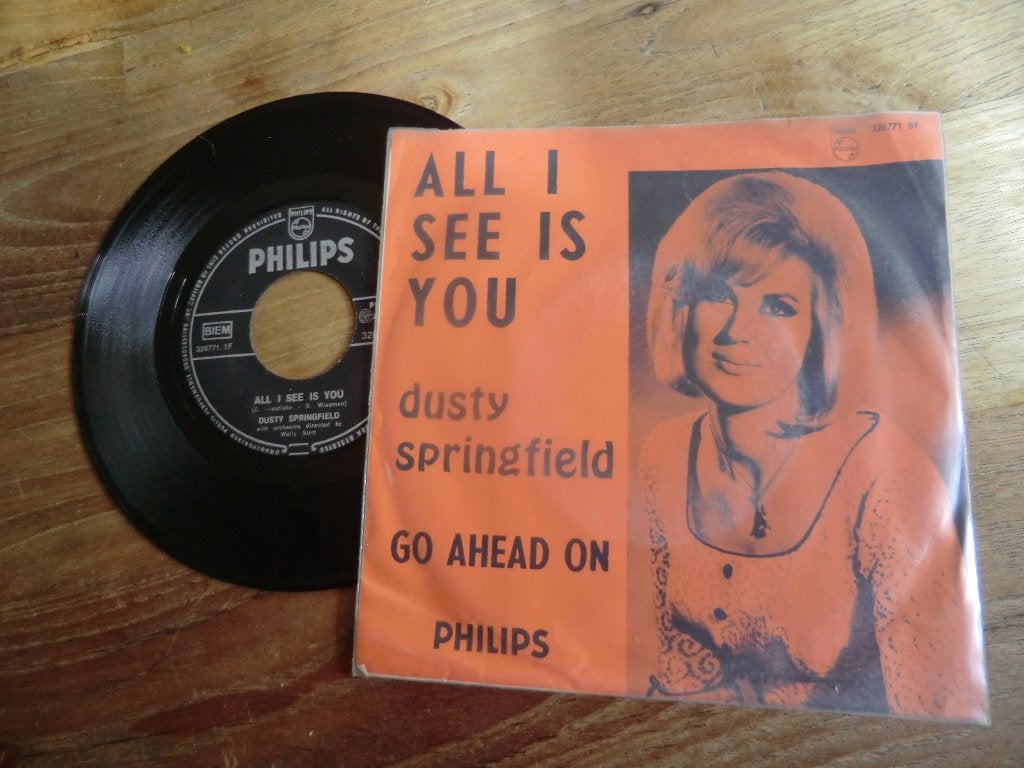 dusty springfield            all i see is you/go ahead on, Verzenden, Gebruikt, Pop
