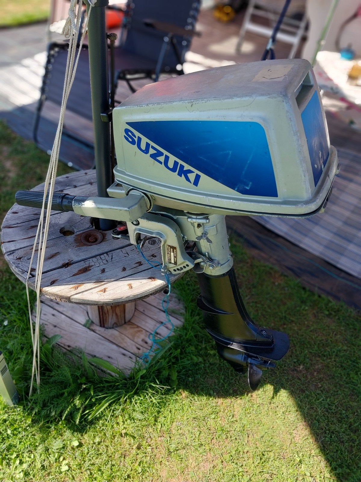 suzuki 4 pk 2t, mercury 4.5 pk ,mercury 40 pk blauwband, Watersport en Boten, Buiten- en Binnenboordmotoren, Ophalen, Benzine