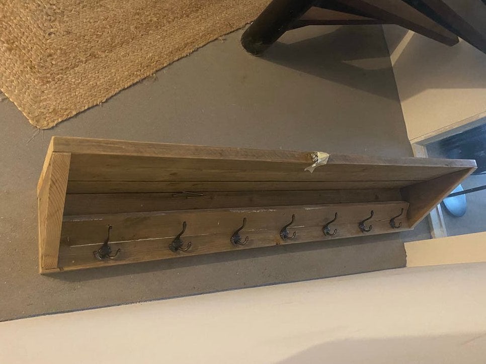 Kapstok, Huis en Inrichting, 100 tot 150 cm, Zo goed als nieuw, Hout, Ophalen