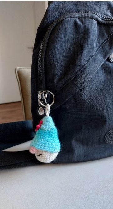 Kabouter Gnome decoratie herfst kerst tas- of sleutelhanger, Ophalen of Verzenden, Nieuw, Knuffel of Figuurtje