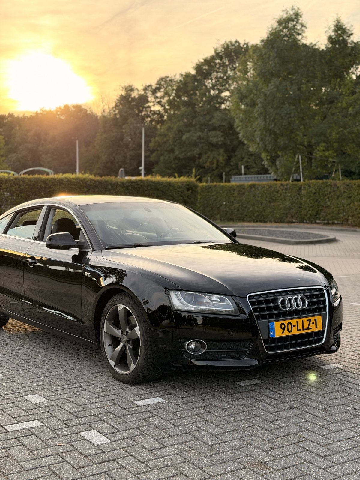 Audi A5 2.0 Tfsi 132KW Sportback M-tr 2010 Zwart, 4 cilinders, 1984 cc, Zwart, Bedrijf