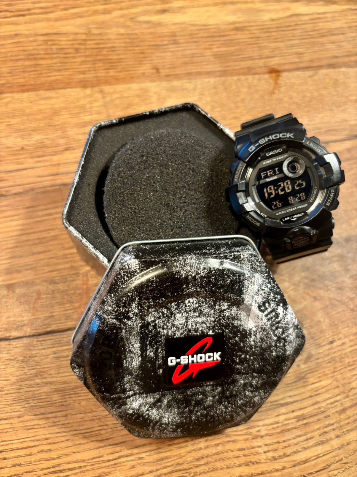 Casio G-Shock horloge, Ophalen of Verzenden, Waterdicht, Zo goed als nieuw, Zwart
